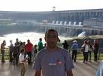 Visitando a Usina de Itaipu, em Foz do Iguaçu, fronteira de Brasil e Paraguai